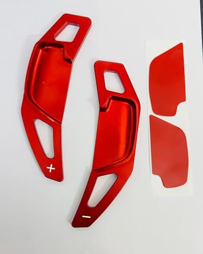 Image of AUTO MT RED CNC Metal Paddle Shifter 2018-2025 Car Paddle Shifter for Toyota Fortuner Camry Hycross Innova Corolla Altis Interior Styling Parts Paddlle Shiifter 2PC