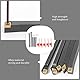 NISHZHU 8Mm Schaft Platten Dreh Werkzeug Halter mit CCMT060204 DCMT070204 Schneid Platten für CNC Maschinen
