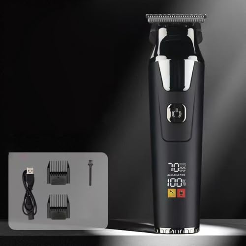 Écran numérique intelligent sur ce kit de coupes électriques rechargeables moderne