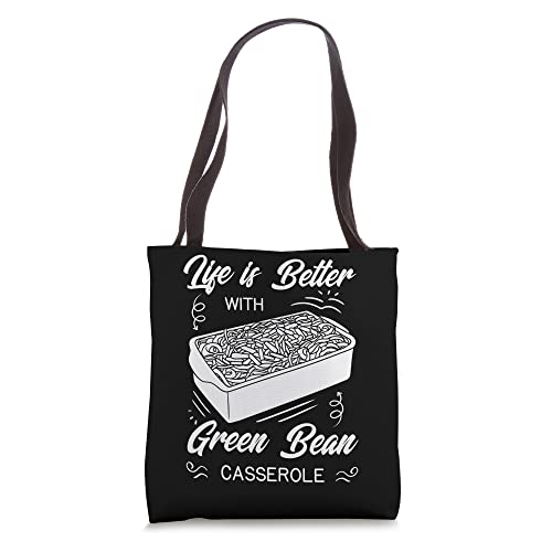 Green Bean Casserole Recipe Dish Snack String Bean Tote Bag