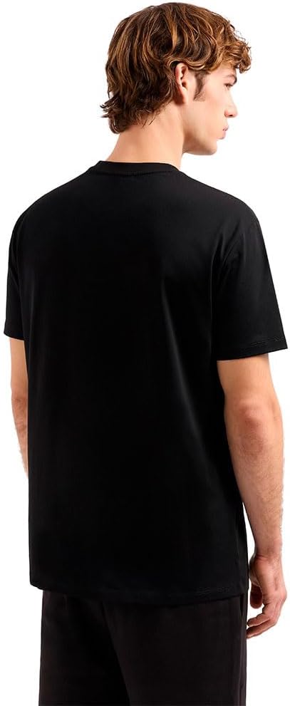 Armani Exchange Mens A|x Small Black and Gold T-Shirt - Image 2