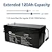Tian Power 120Ah 24V Lithium Battery, Rechargeable Deep Cycle 24V LiFePO4 Battery Built-in 100A BMS with 4000+ Cycles, Perfect for RV/Camper, Solar, Off-Grid, Boat, Marine, Trolling Motor