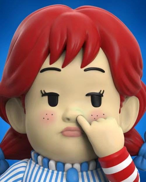 Mighty Jaxx ウェンディーズバーガー　ピッキー・ザ・イーター　正規品 Mighty Jaxx Wendy's Burger Picky The Eater Art Toys Designer