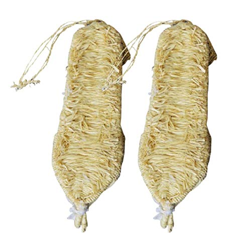 Grifri Unisex con Estilo de Paja Sandalias Hechas a Mano Stem Zapatos Sandalias de Paja Trenzada Casual Zapatos Hechos a Mano de Paja Natural Masaje Sandalia 43 Yard