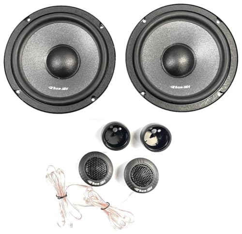 Amazon.co.jp: ZhanDi 17cm 6.5インチ 400W セパレートスピーカー