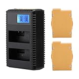 Gebaut-im USB geladen Kabel erlaubt Sie zu aufladen zwei Batterien beim das gleich Zeit.