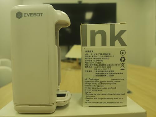 EVEBOT Printpods Handheld Printer DIY Inkjet Pen Tattoo Device Mini Small Portable Clothing Custom L