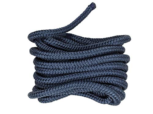 Image of South Bend Rope Double Braid Nylon Dock Line w /Eye Splice