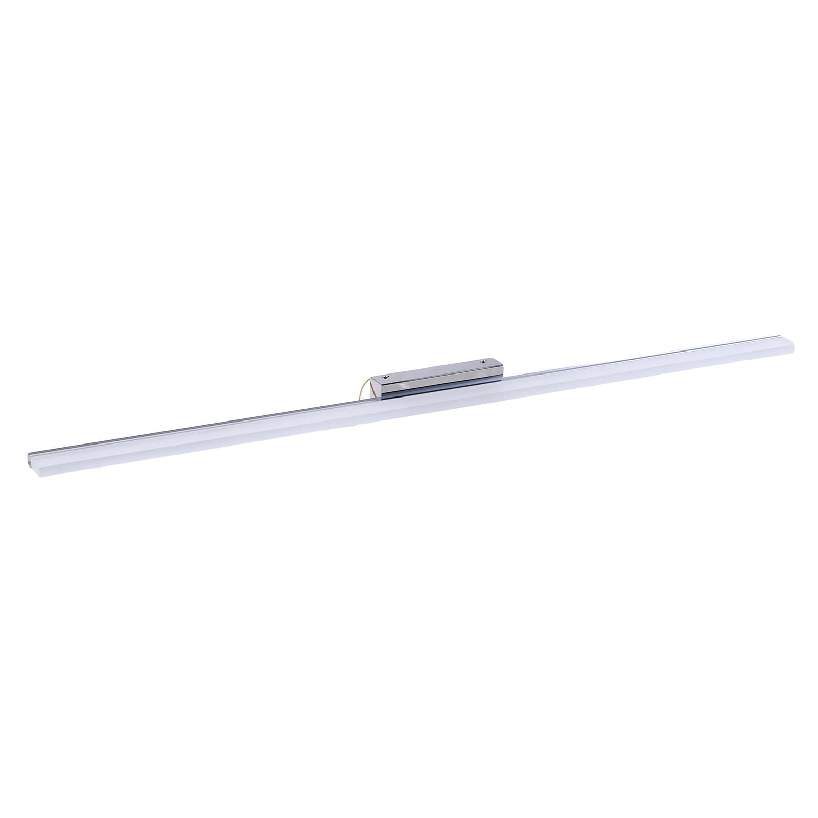 FTVOGUE Lampada da Bagno da 120 Cm Sopra lo Specchio Lampada da Trucco a LED Sopra lo Specchio Acciaio Inossidabile Alluminio 3 Temperature di Colore Dimmerabile Antiappannamento per la Casa Hotel