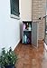 Adventa - Armario de Resina de 1 Puerta con Estante Ajustable (Interior/Exterior),...