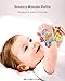 SSK Soft Baby Wrist Rattle Foot Finder Socks Set,Cotton and Plush Stuffed Infant Toys,Birthday Holiday Birth Present for Newborn Boy Girl 0/3/4/6/7/8/9/12/18 Months Kids Toddler,4 Cute Animals