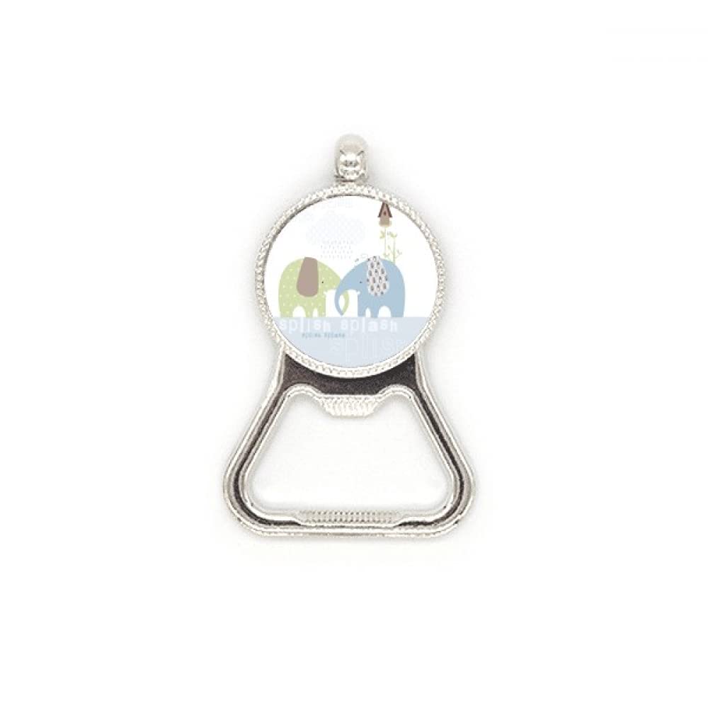 Décapsuleur en acier inoxydable Splash idée cadeau originale motif éléphant