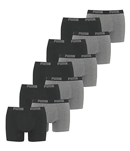 PUMA 10 er Pack Boxer Boxershorts Men Herren Unterhose Pant Unterwäsche,...