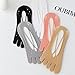 3 Pairs - Camisole Five-Finger Summer Thin Split-Toe Shallow-Mouth Women's Socks - White - one Size fits All