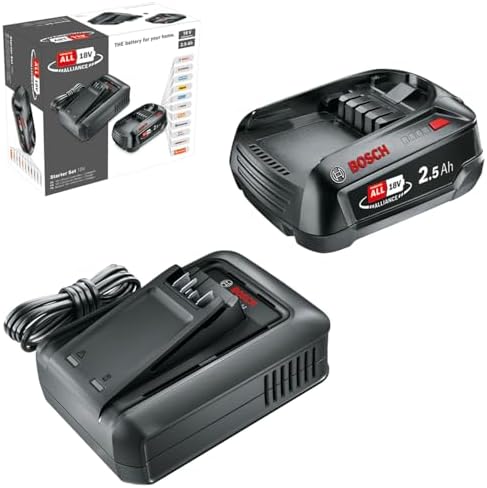Bosch Kit básico de batería y cargador rápido Starter Set 18V (1 ...
