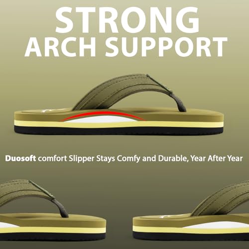 Image of Duosoft Comfort Slippers for Women's Arch Support, Orthopedic Soft Home Chappal Women's Slipper, House Slipper with Anti-Skid Sole for Home Use & Casual