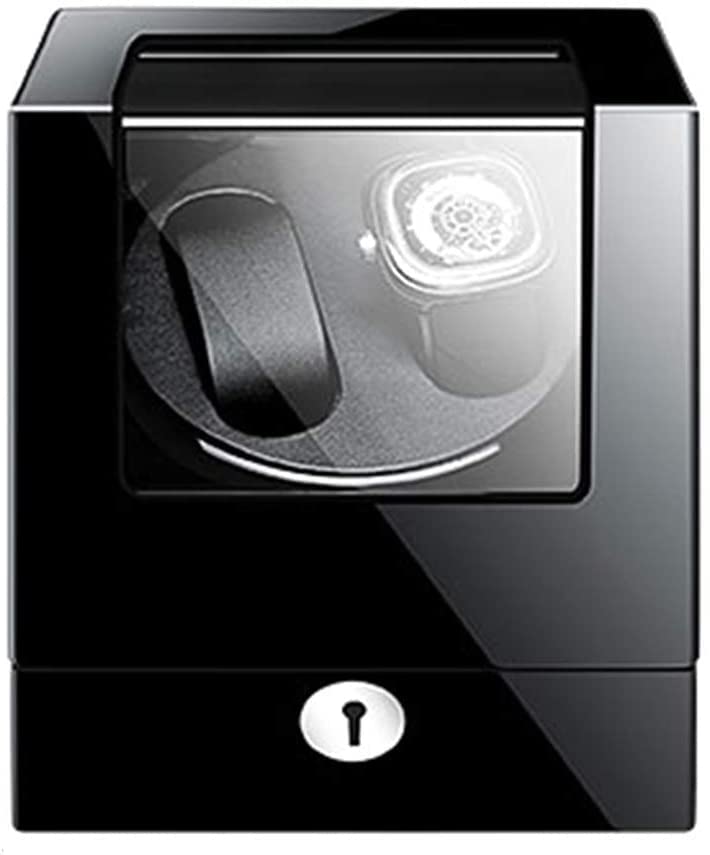 Caja enrolladora de relojes para 2 piezas automáticos madera piano