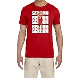 Tenacious Tops Houston Alperen Sengun Text Pic Shirt T-Shirt Adult Medium Red