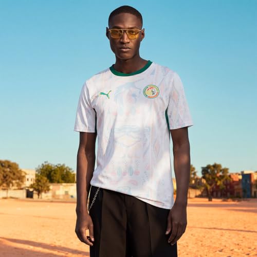 PUMA Senegal 25/26 Replica Home Short Sleeve T-Shirt XS
