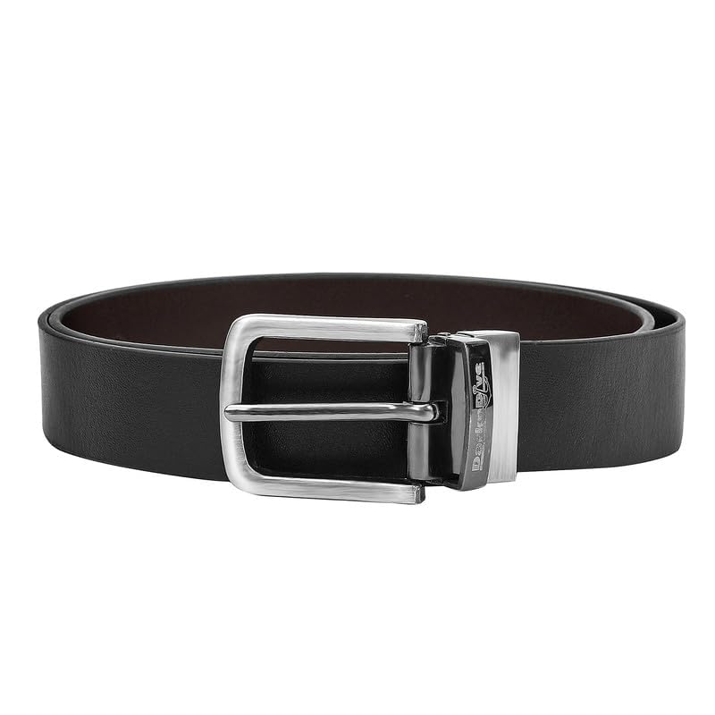 Image of Full Grain Casual Original Genuine Double Style Leather Reversible Waist Belt for Men's