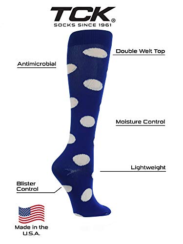 Image of Krazisox Polka Dot Over The Calf Socks