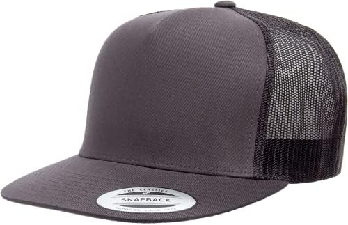 Yupoong 6006W Unisex Adult Classic Trucker Cap, Charcoal, XX-Large image 5