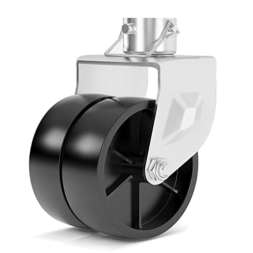 Trailer Jack Wheel Replacement 2000 lbs, 6" Trailer Jack Foot Wheel