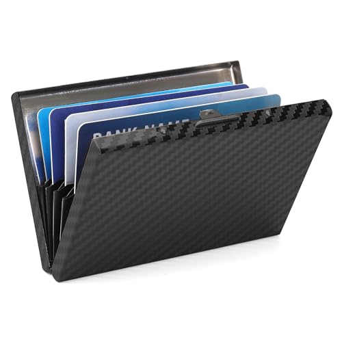 Image of RFID Stainless Steel Credit Card Wallet Slim Metal Business Card Holder for Women Men