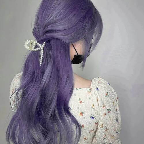 Cera para cabello lavable color púrpura 100g temporal miniatura 2