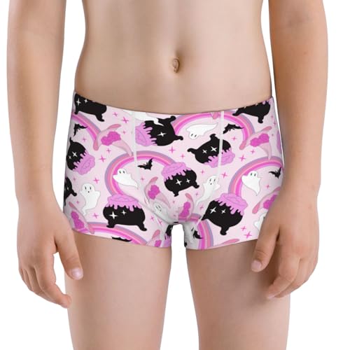 Boys' Cotton Boxer Brief Soft Underwear-Girl Halloween