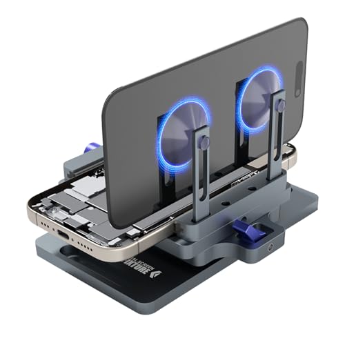 Kit de réparation d'écran avec dissolvant rotatif à 360 degrés et ventouse puissante