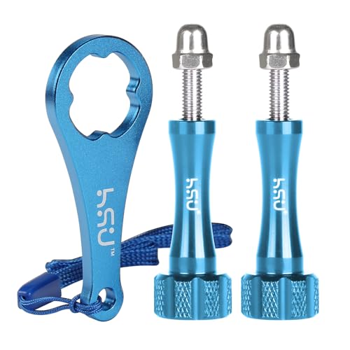 Tornillos de mariposa HSU evitan vibraciones en tu camara de accion GoPro Hero o AKASO