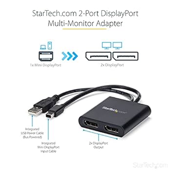 0625 DisplayPort MSTハブ（HDMI×2) AD-MST2HD 0625 DisplayPort