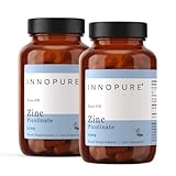 INNOPURE Zinc Picolinate 25mg - 240 Capsules, Pure-Fill (No Fillers or Binders) One-a-Day Easy to Swallow, High Absorption Zinc Supplements, UK Made