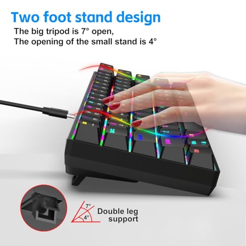 Clavier mécanique rétroéclairé compact avec mémoire intégrée et switchs hot-swap - 6