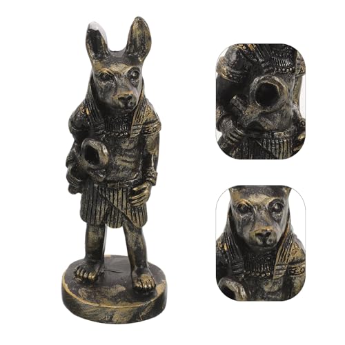 Figurine Anubis égyptienne pour rompre la monotonie d'une étagère - 8