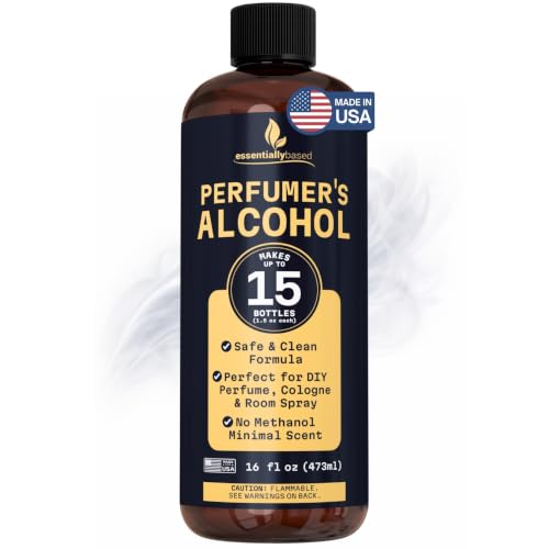 Perfumers Alcohol 16oz - Perfume Alcohol Base for Fragrance Making Kit
