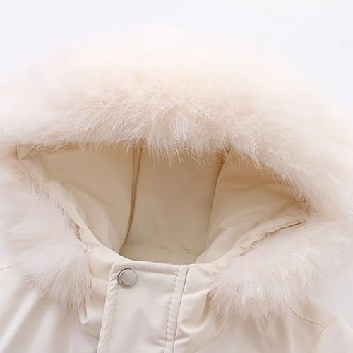 Combinaison de neige bébé imperméable avec doudoune chaude à capuche