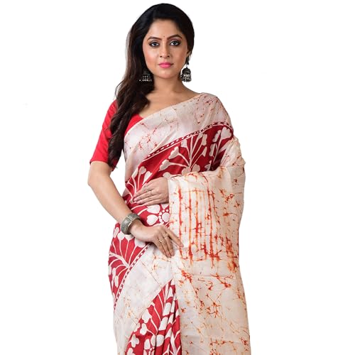 3stones pure silk saree in pure silk – image 7