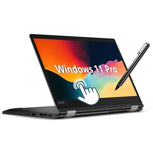 Lenovo ThinkPad L13 Yoga Gen 2 13.3" Touchscreen FHD 2-in-1 Business Laptop, Stylus Pen, Intel Core i5-1145G7 up to 4.4GHz, 16GB DDR4 RAM, 256GB SSD, Backlit Keyboard, WiFi, Windows 11 Pro (Renewed)