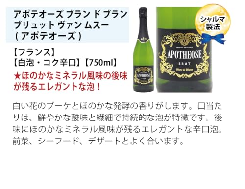 ワインプレス ヴェリタス 極上辛口スパークリングワイン5本セット W0P539SE