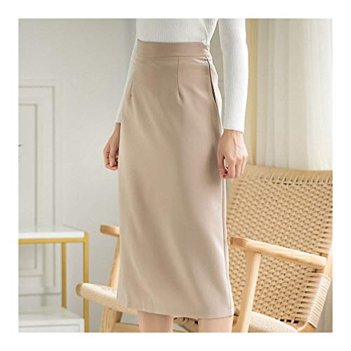 Dawery Autumn Winter Women Skirt Midi Straight Package Hip Elegant Office Lady Female Skirts