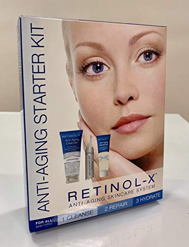 Kit de démarrage rétinol-x anti-âge pour le visage en format généreux de 6.6 ounces