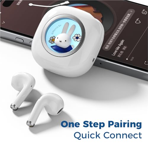 Image of Miffy Bluetooth 5.3 Earbuds-Pro - IPX5 Waterproof, Touch Controls, 30H Playtime.(Blue)
