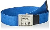 hombre piel Diesel S B-metaltape cinturón, T6085-p1831, 95 cm para Hombre