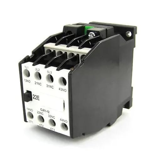 Contacteur triphasé CJX1-12 avec contacts NC NO intégrés 660V