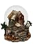 Produktbild Dekohelden24 Schneekugel, Heilige Familie, Maße H/B/Ø Kugel: ca. 9 x 8,5 cm/Ø 6,5 cm., 501070-mit Krippe
