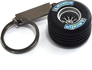 Car Wheel Frame Keychain