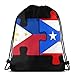 NA Philippines Porto Rico Drapeaux Puzzle Sac à cordon Unisexe pour hommes Femmes, sac de gym sac à dos de sac à dos, sac à bille, petit.