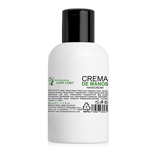 PLC PELUQUERIAS LOW COST Crema De Manos 50 ml Cover